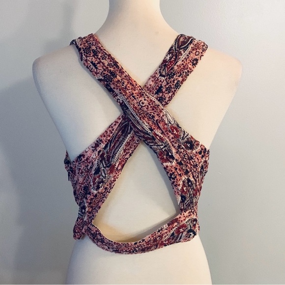 Alice & Olivia Paisley Chia Crop Top - Excellent condition - worn 1x! - Picture 2 of 5